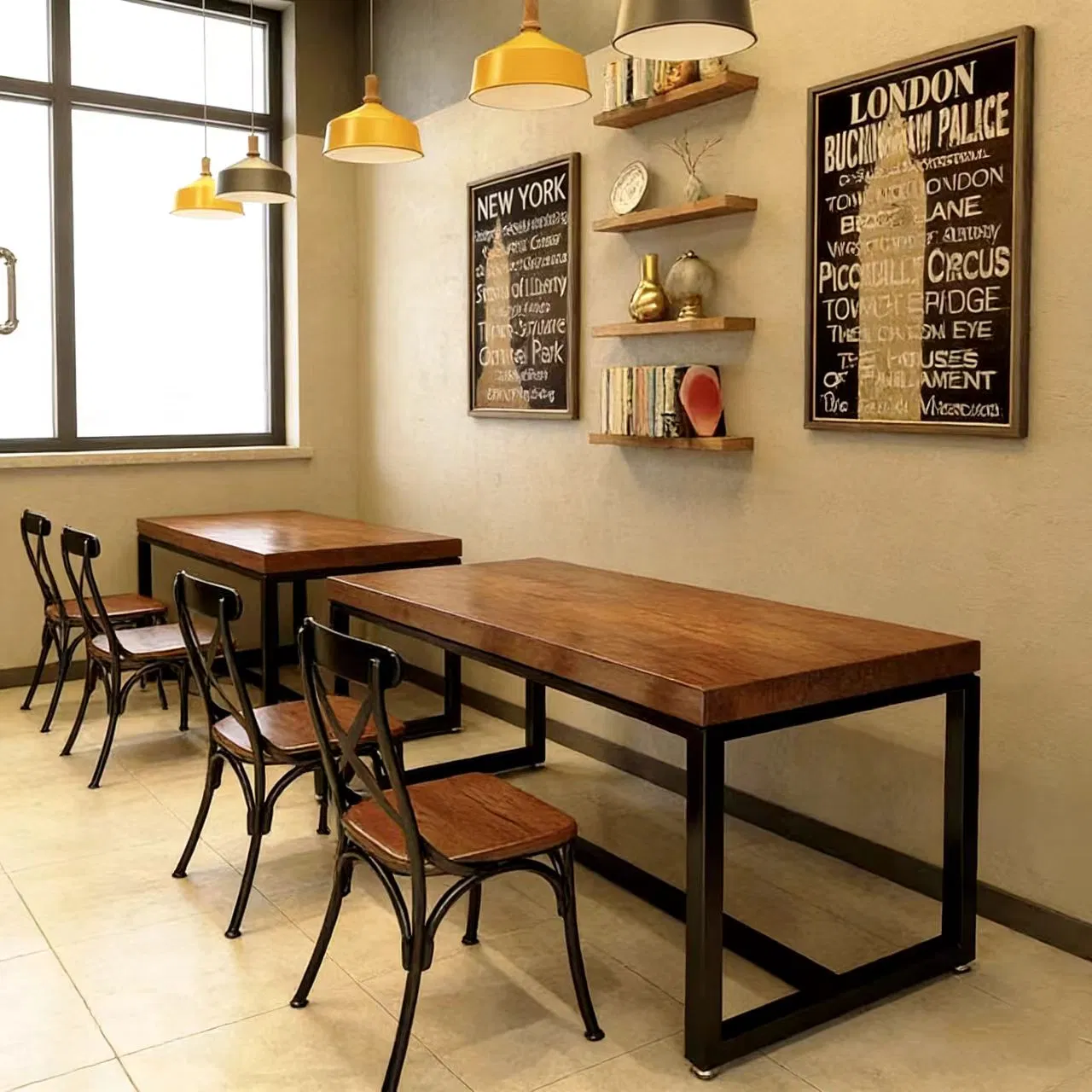 Sustainable Dining Furniture Set for Eco-Friendly Hotel Restaurants