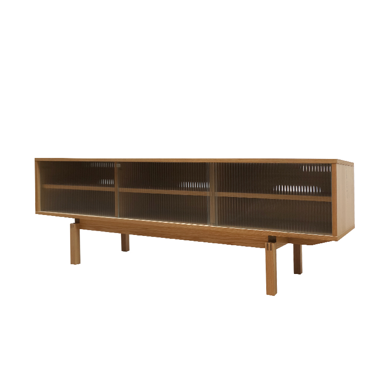 Space Saving Modern MDF TV Cabinet with Floating Shelves Design for Small Room Living Room Furniture TV cabinet