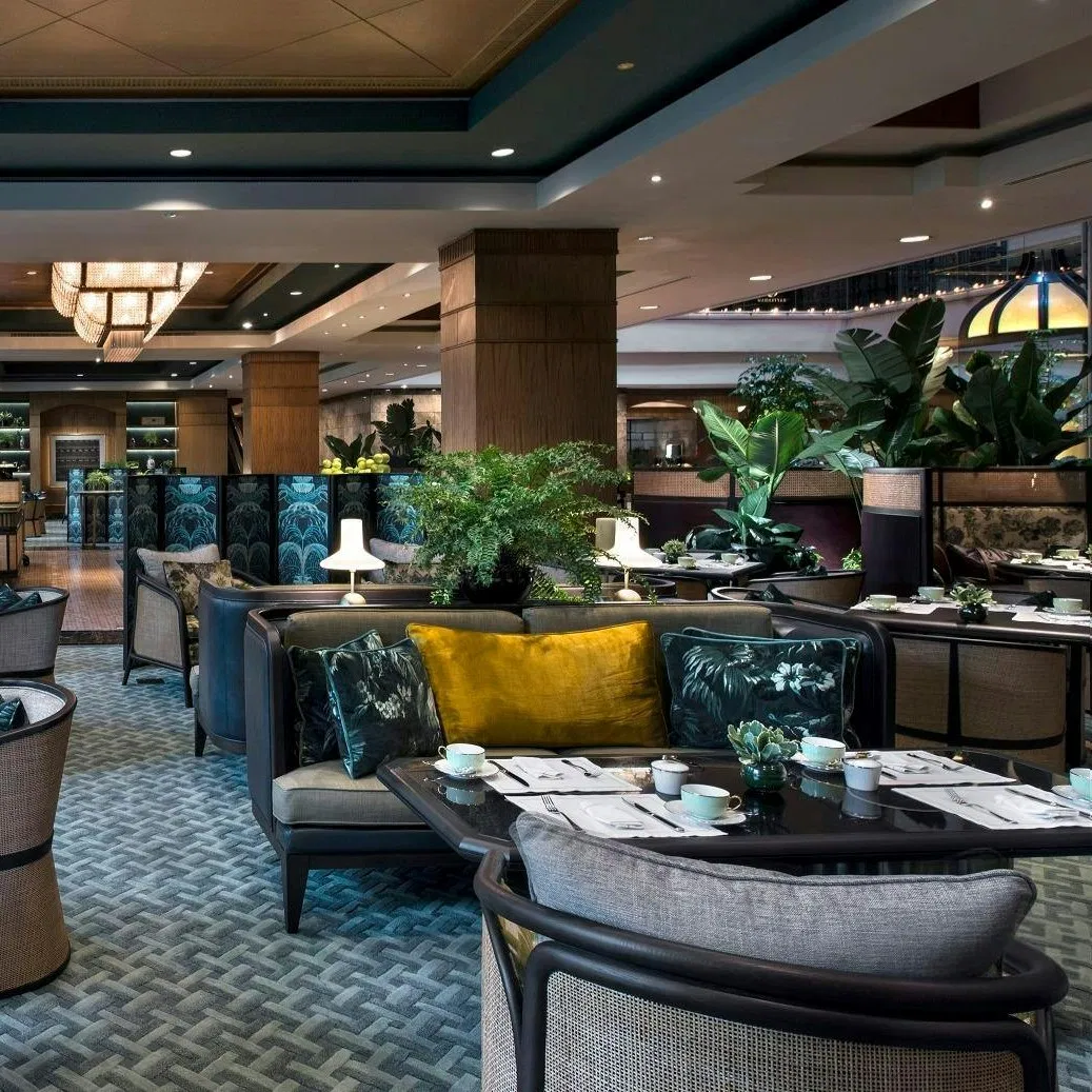 Sustainable Dining Furniture Set for Eco-Friendly Hotel Restaurants