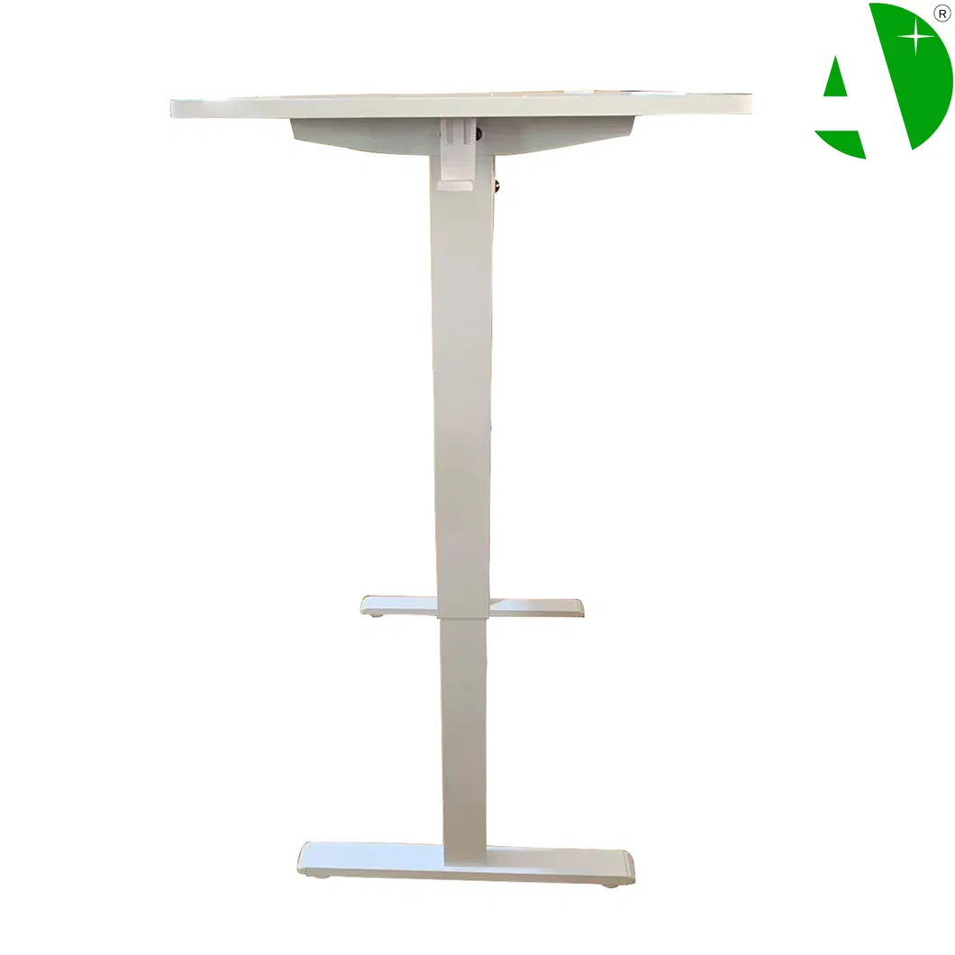 (AS-A2044WHE-1206(All White)) Computer Director Gaming Desk Mooden Adjustable Height Table Home Office Guangzhou Furniture