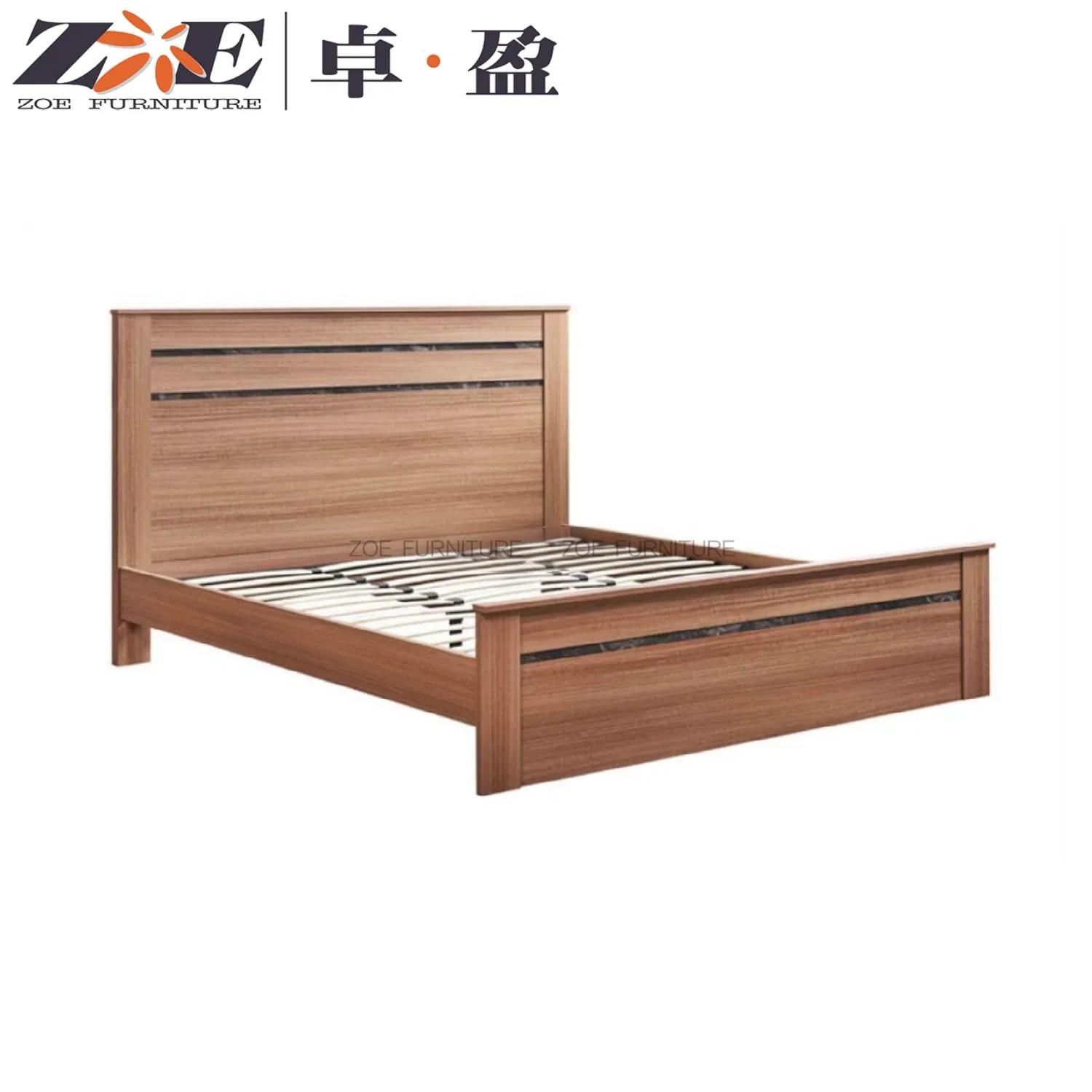 Eco-Friendly Modern Bedroom Furniture Set Sustainable Solid Wood Finish for Home Bedroom