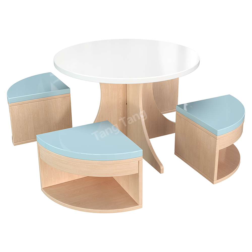 Montessori Wooden Role Play Furniture Preschool Kids Toy Kitchen Set for Daycare Kindergarten Classroom Nursery Learning Center