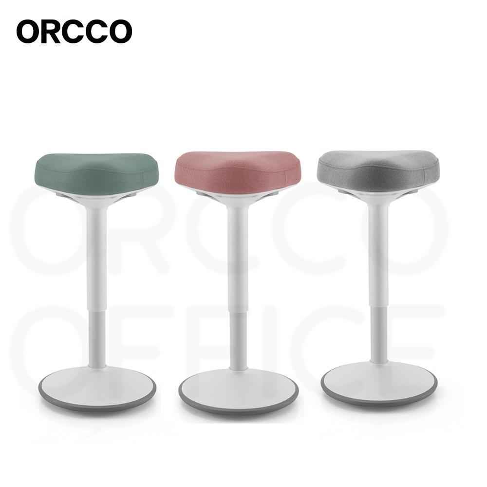 Modern Small Interior Space Saving Furniture for Small Apartments Workshop Sit-stand Workstation Height-adjustable Office Stool