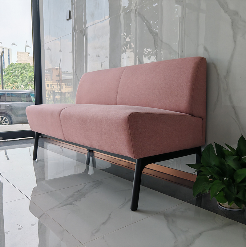 Modern Minimalist Four-Person Silent Cabin Eco-Friendly Fabric Sofa Set Optional Colors Custom Sizes Home Office Living Hospital