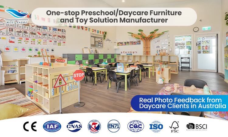 Montessori Preschool Daycare Furniture Banner