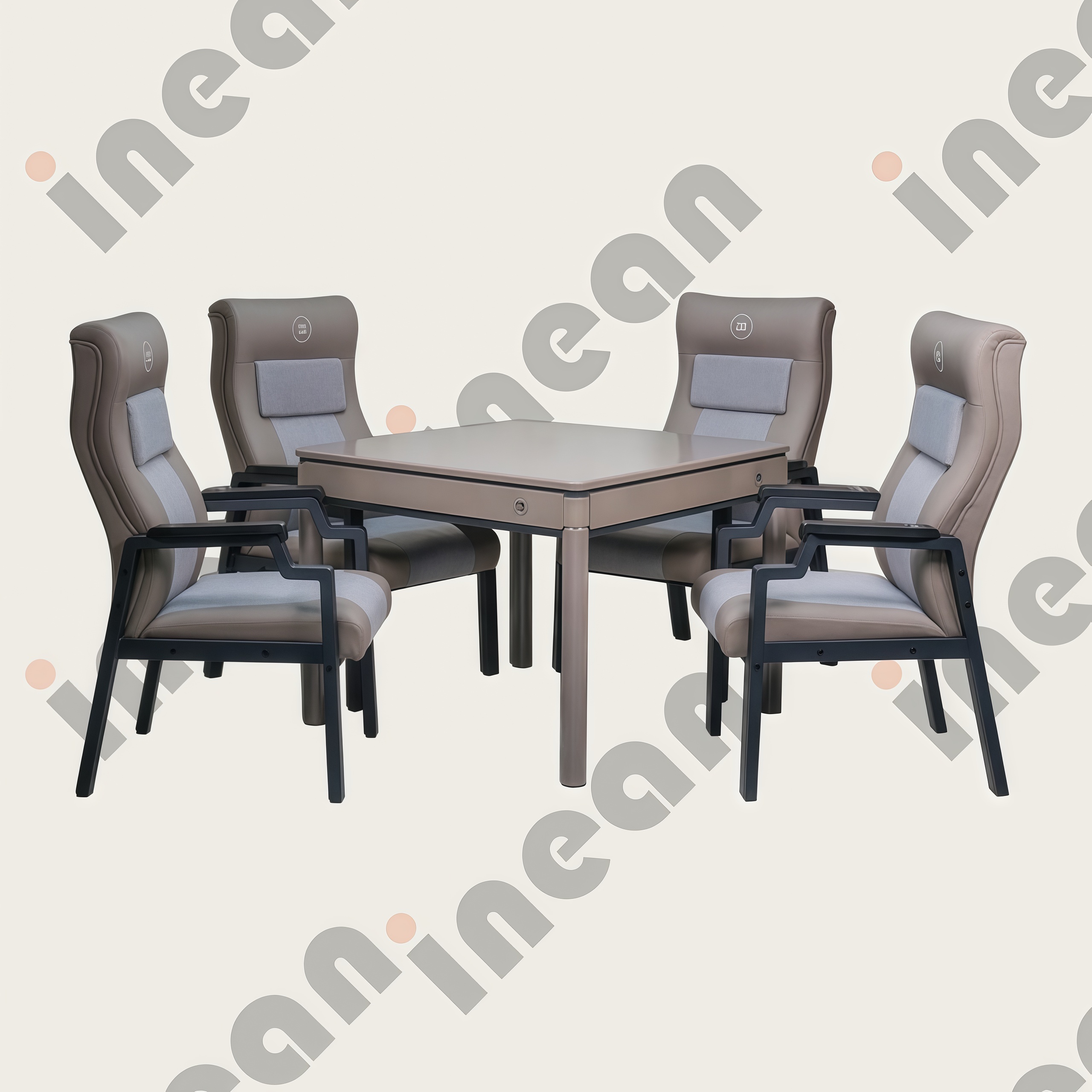 Inean Play Automatic Shuffle Okey Rummy Board Game Table Advanced Casino Room Table For Local Coffee Bar Events Attractions