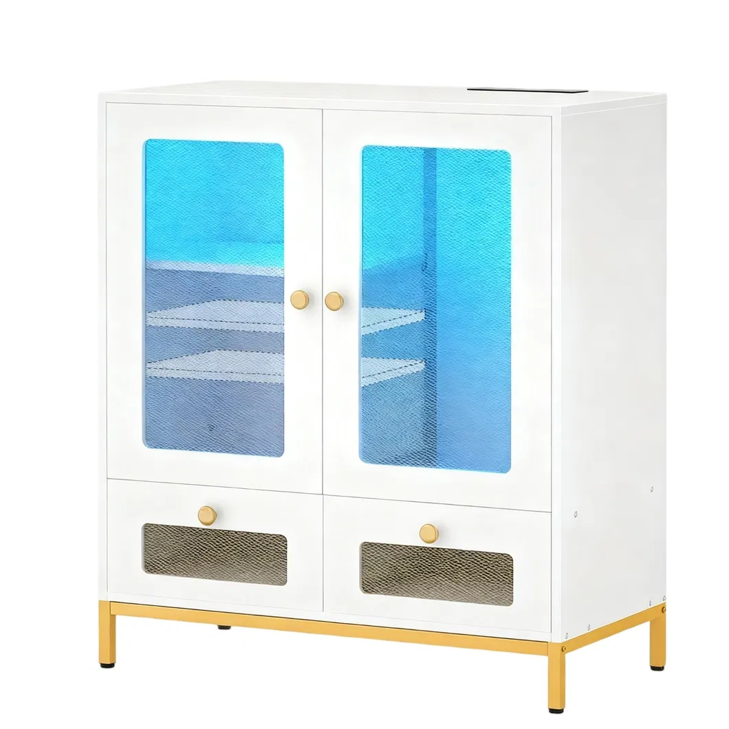 Sleek Modern Storage Cabinet Detail 5