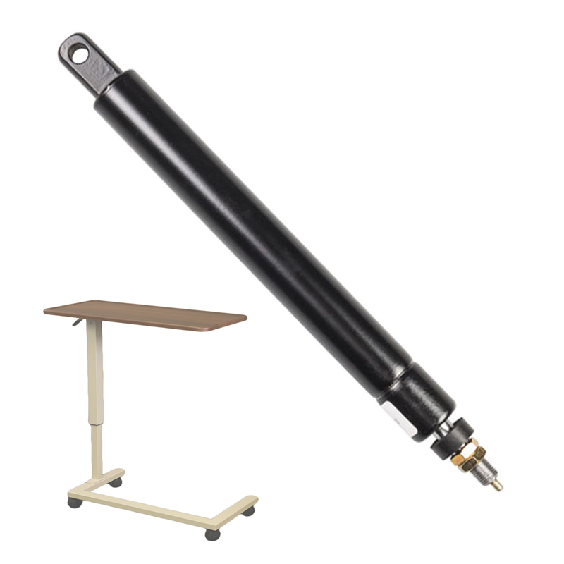 GL008 Free Sample Lockable Cylinder Gas Spring Stainless Steel Adjustable Height Desk Folding Lift Table