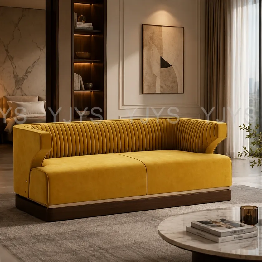 Trim Detail Accent Sofa, Decorative Interior Furniture