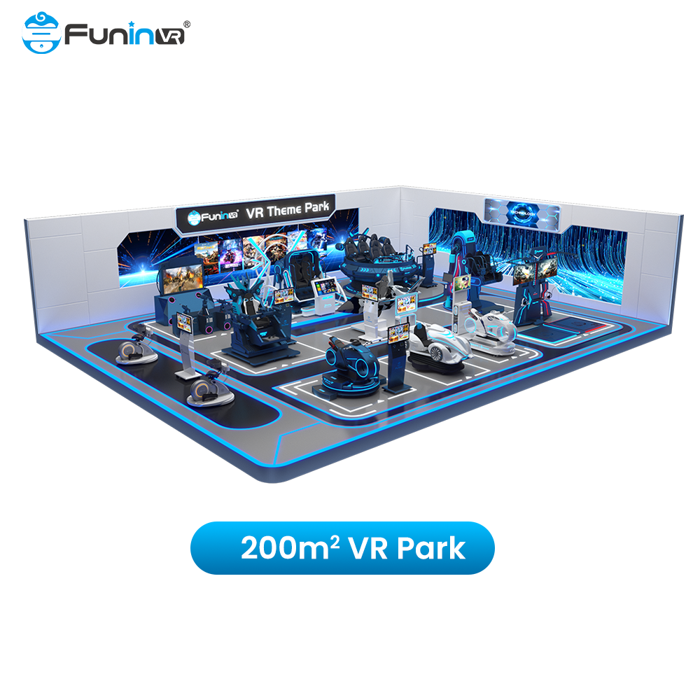 Virtual Reality Room Arcade Center Simulator 9d Entertainment Center Kids Playground Indoor Video Game Machine Equipment VR Zone