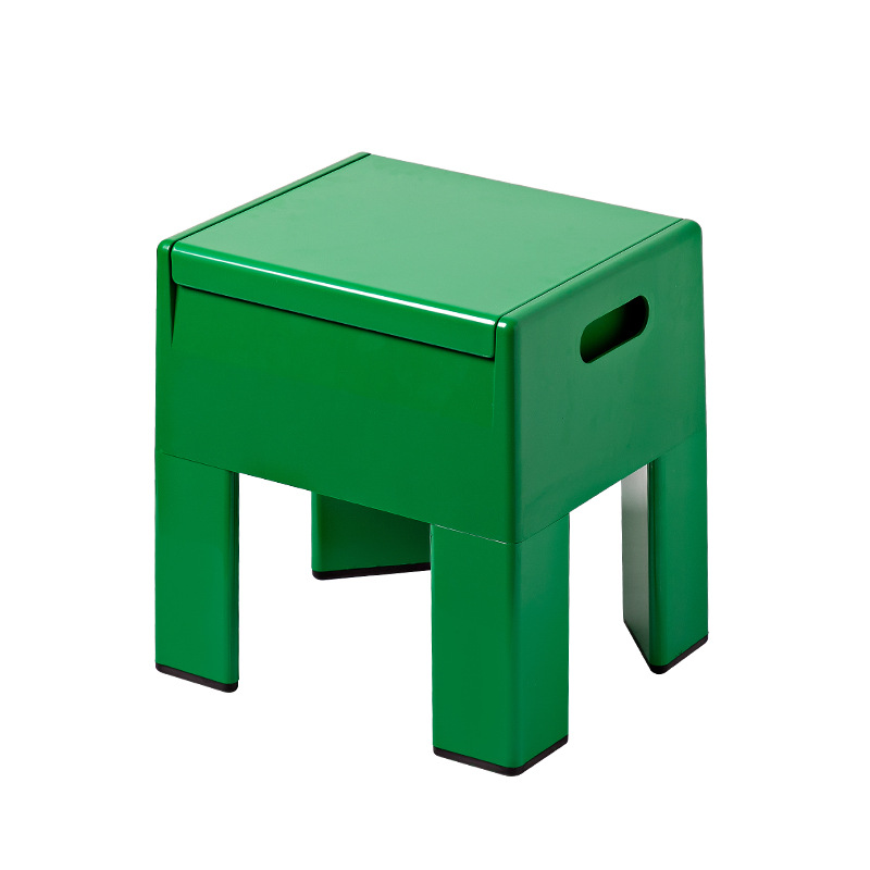 Modern Simple Home Entrance Hallway Storage Multi-Function Shoe Changing Stool Plastic Ancient Internet Celebrity Clothing Store