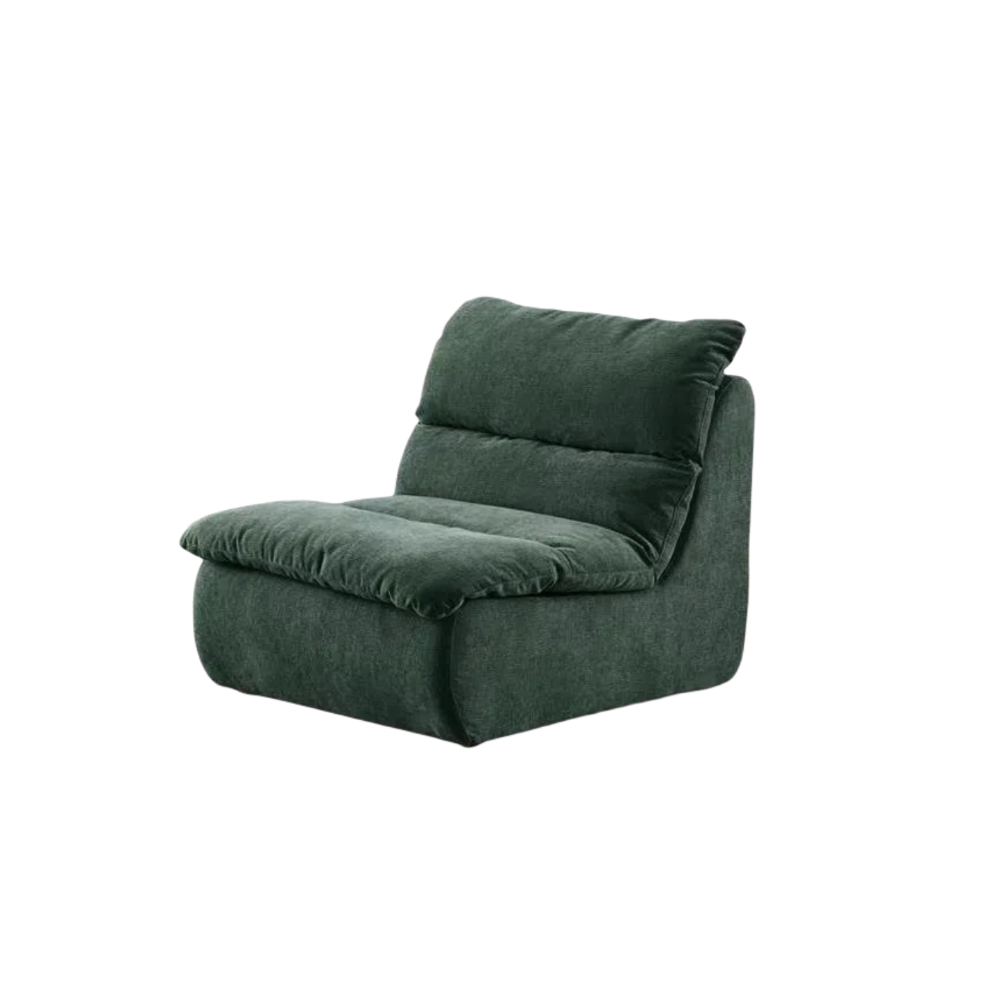 Modern Cream Single Small Modular Sofa Vacuum Compressed Design for Hotel and Warehouse Use Simple Living Room Accessory