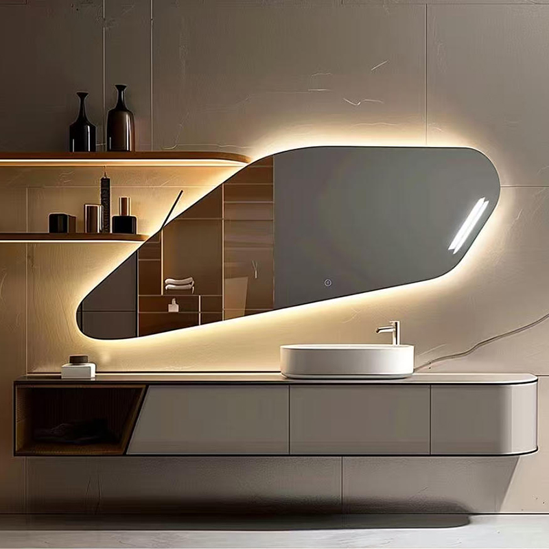 Factory Wholesale Floor-standing Bathroom Dressing Table Modern Wash Basin Bathroom Cabinet Waterproof Countertop Hotel Villa