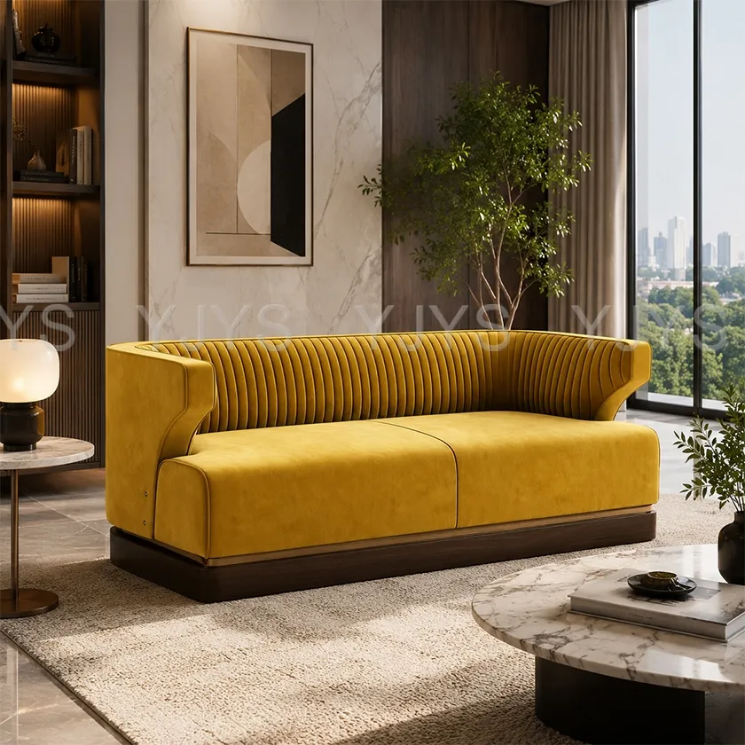 Trim Detail Accent Sofa, Decorative Interior Furniture