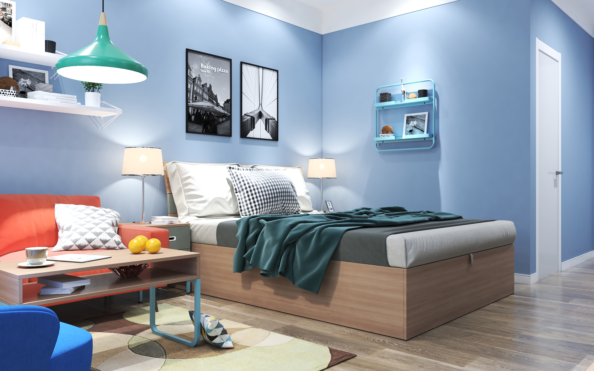Modern Bed Room Furniture Bedroom Set