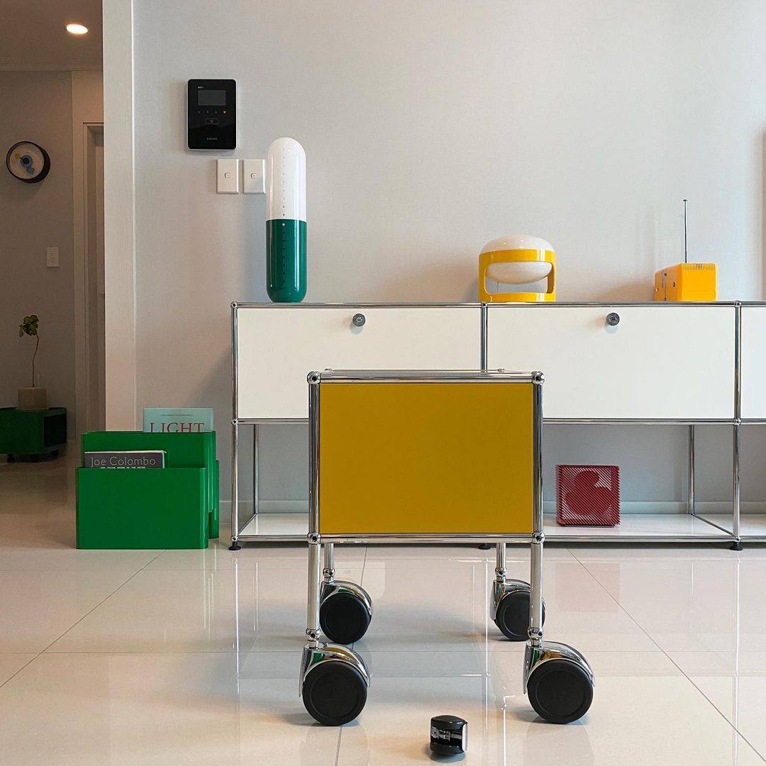 Customizable Modern Modular Furniture Minimalist Style Stainless Steel Home Furniture Sideboard Wardrobe Bedside