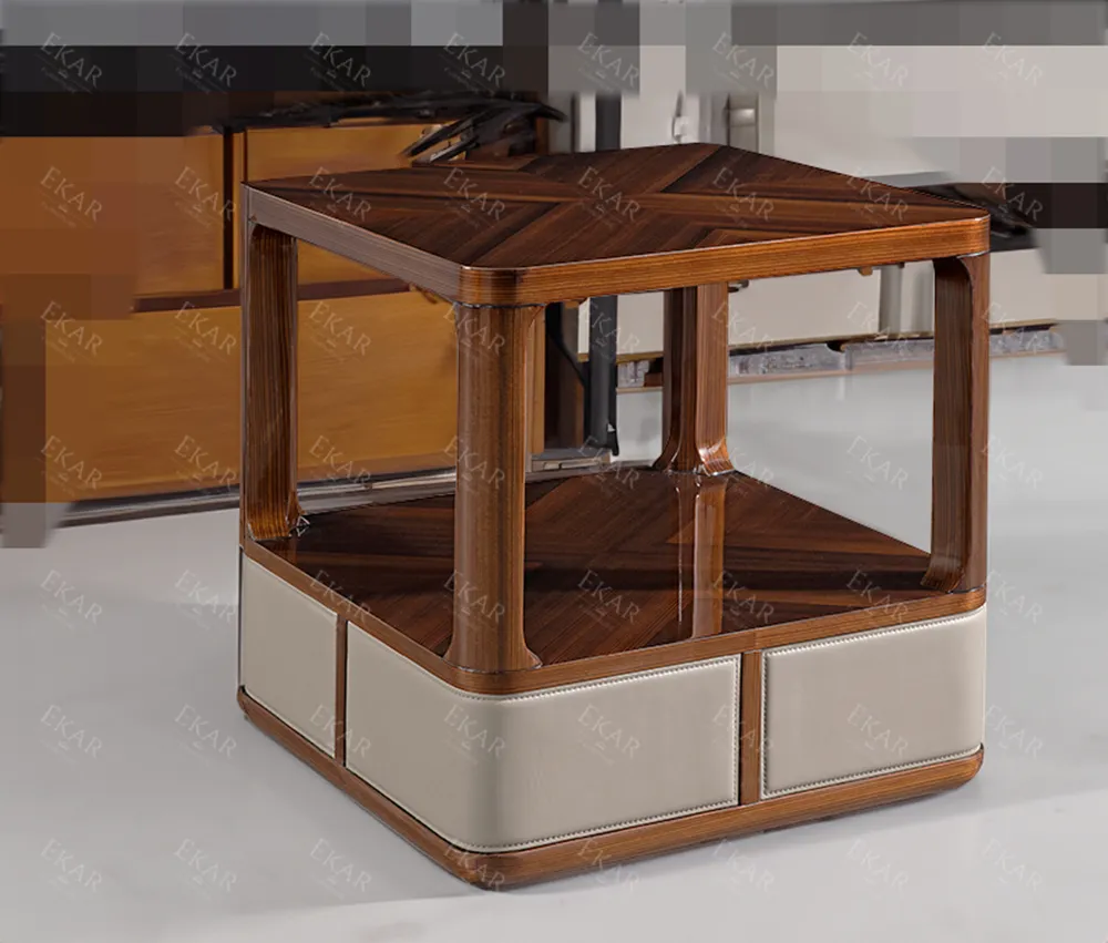 Stylish Decorative Trim Corner Table - Elegant Home Decor Accent
