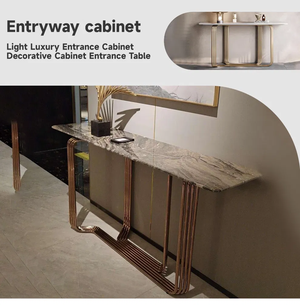 Modern Furniture Decorative Hallway Living Room Buffet Cabinets Silk Road Patterned Accent Sideboard