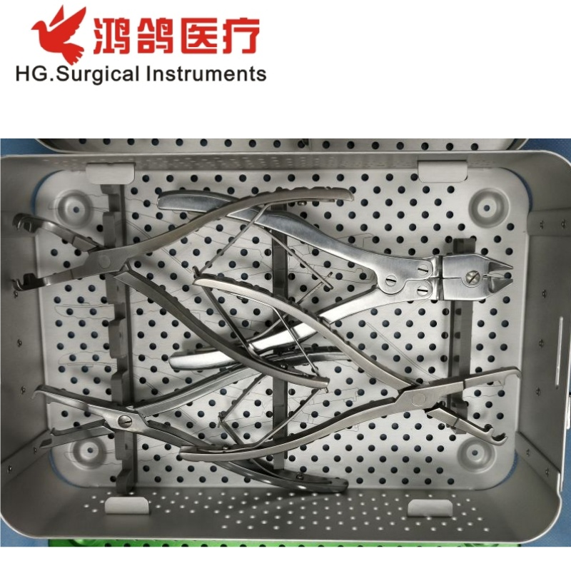 Orthopedic Surgery Instruments Rib Plate Instrument Kit Orthopedic Implant Orthopedic Instrument Set