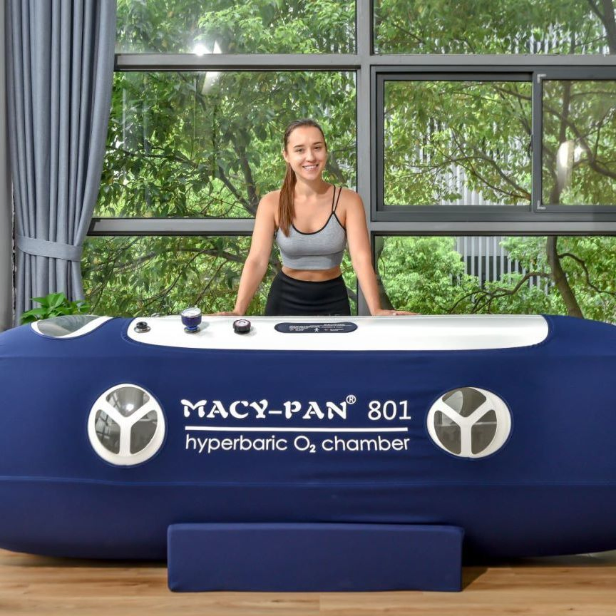 Macy Pan 801 Affordable Soft Shell Portable Hyperbaric Oxygen Hbot Therapy Sitting Sleeping Diving Capsule for Home/SPA/Athletes/Healthcare for Sale