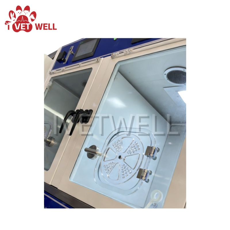 Intelligent Environmental Control Veterinary ICU with 10-20 Ventilations/Hour Carbon Light Disinfection