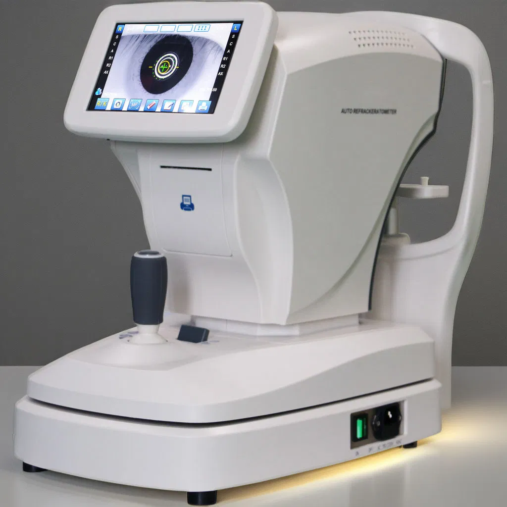 High Quality Chinese Ophthalmic Equipment 7\"Touch Screen Auto Refractometer Keratometer Slit Lamp Rebound Tonometer