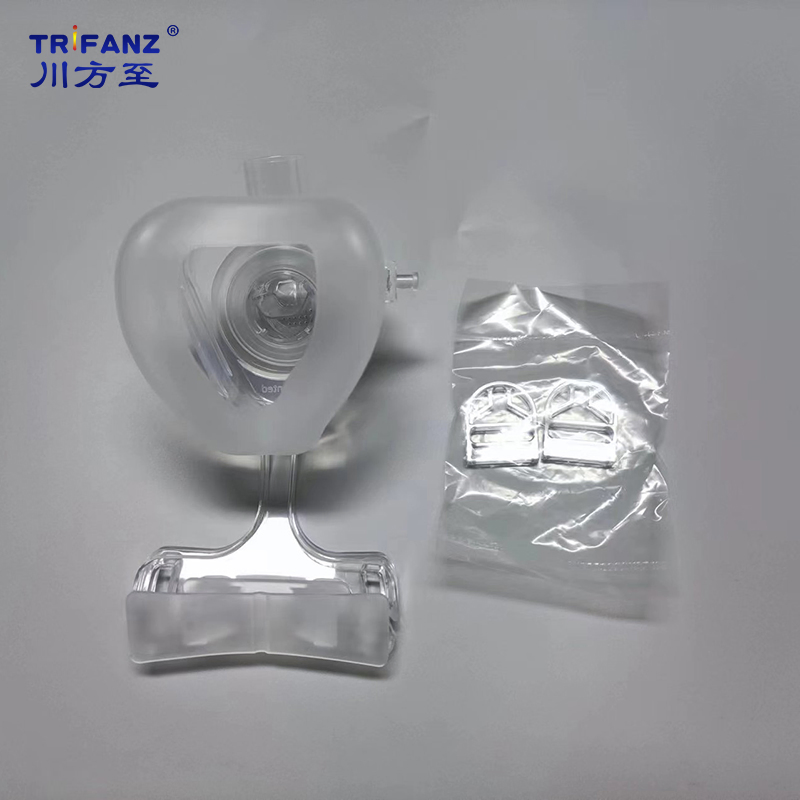 Nasal CPAP Mask Medical Grade Hospital ICU Clinical Respiratory Care Professional Medical Device