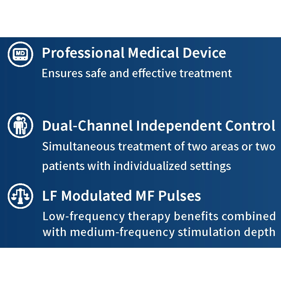 Medical Physiotherapy Equipment Medium-Frequency Electrotherapy Medical Device