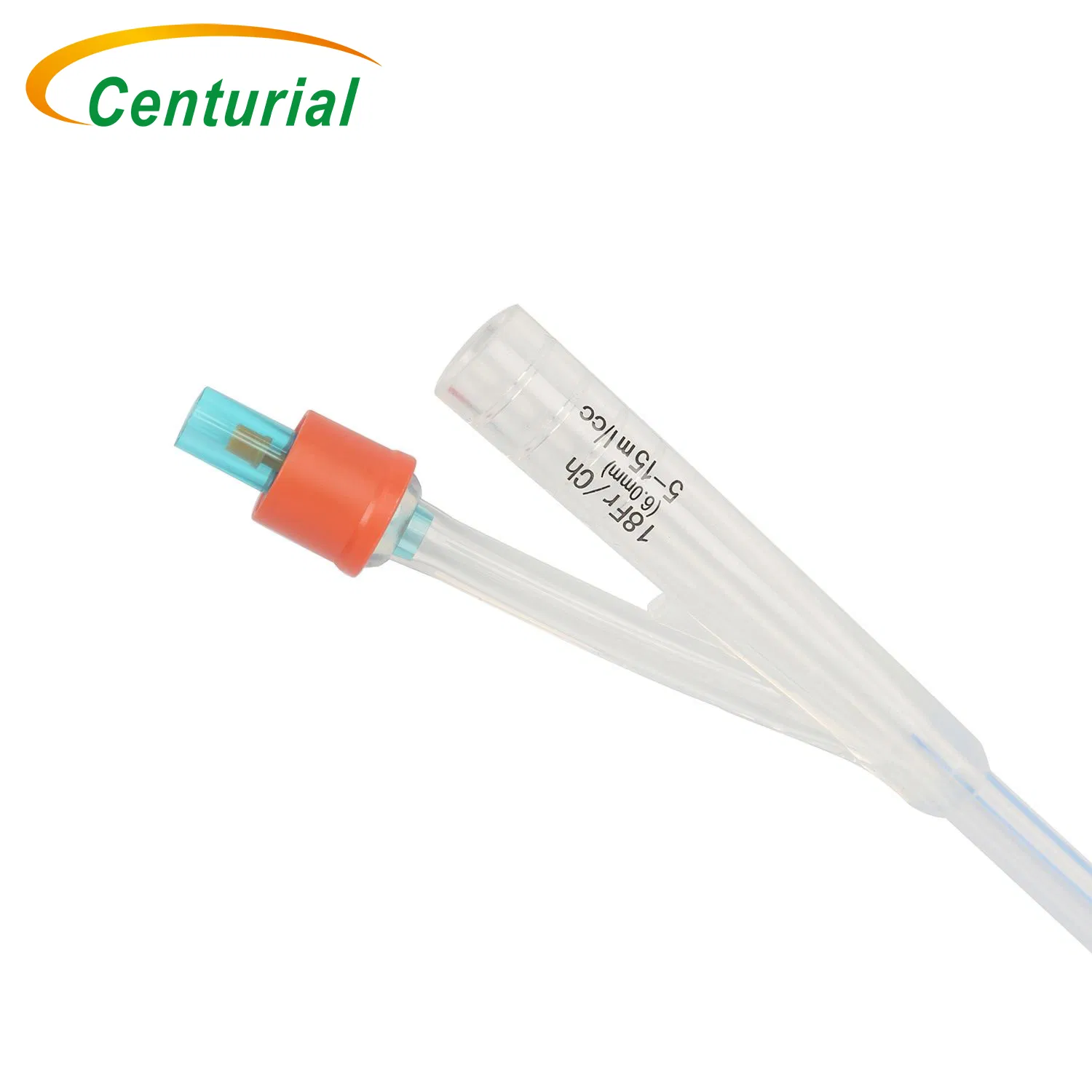 Hospital Disposable Sterile EOS Disinfecting Type 6fr to 24fr Double Cavity Silicone Catheter