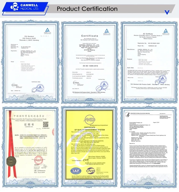 Plate and Screw Peek Cage