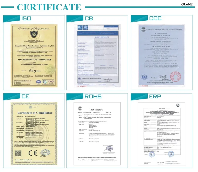 Certifications