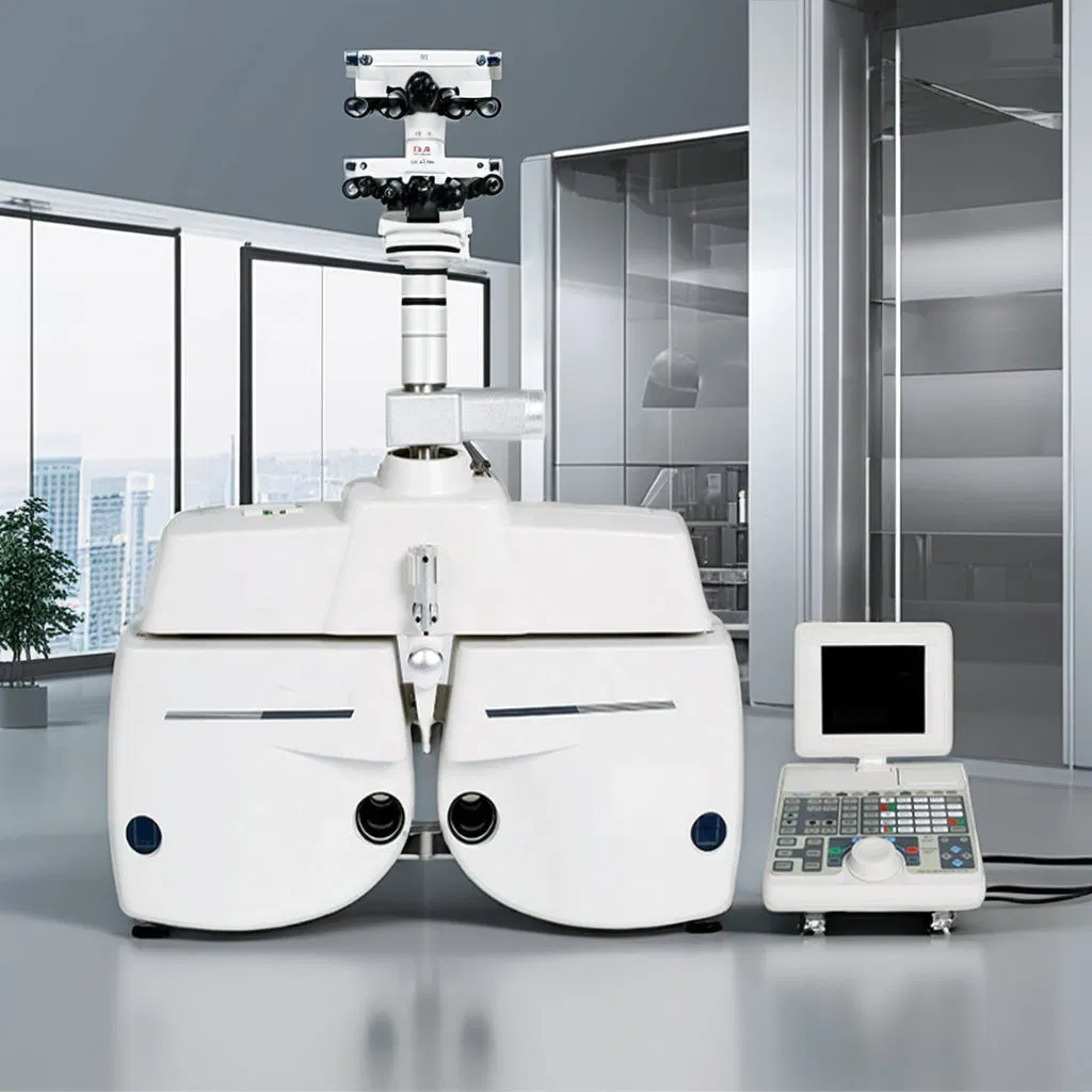 Auto Phoropter Ophthalmic Equipment with Refractometer Function Durable Metal Construction