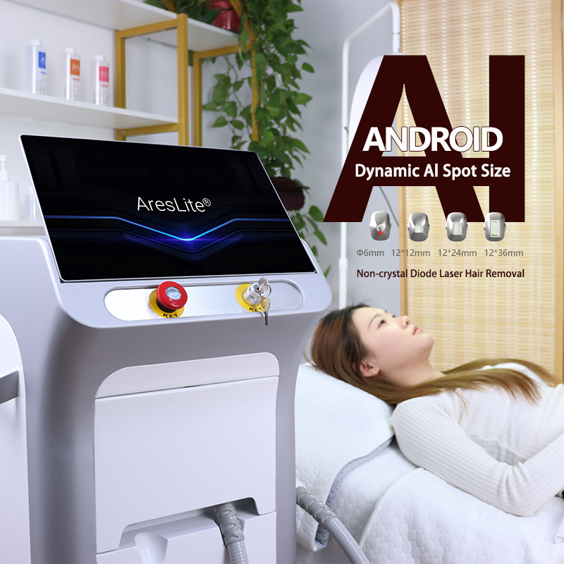 Beauty Equipment Diode Laser 200 Millions Shots 4 Wavelengths Skin Rejuvenation Diode Laser Hair Removal Machine