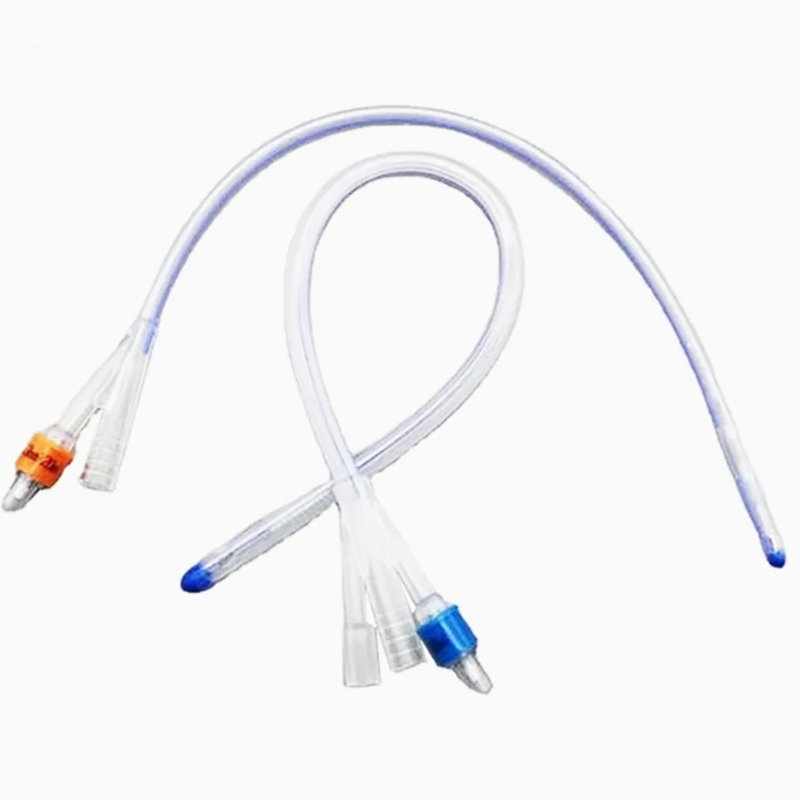 X-ray Line Medical Disposables Silicone Foley Catheter Medical Supply for Surgical Use
