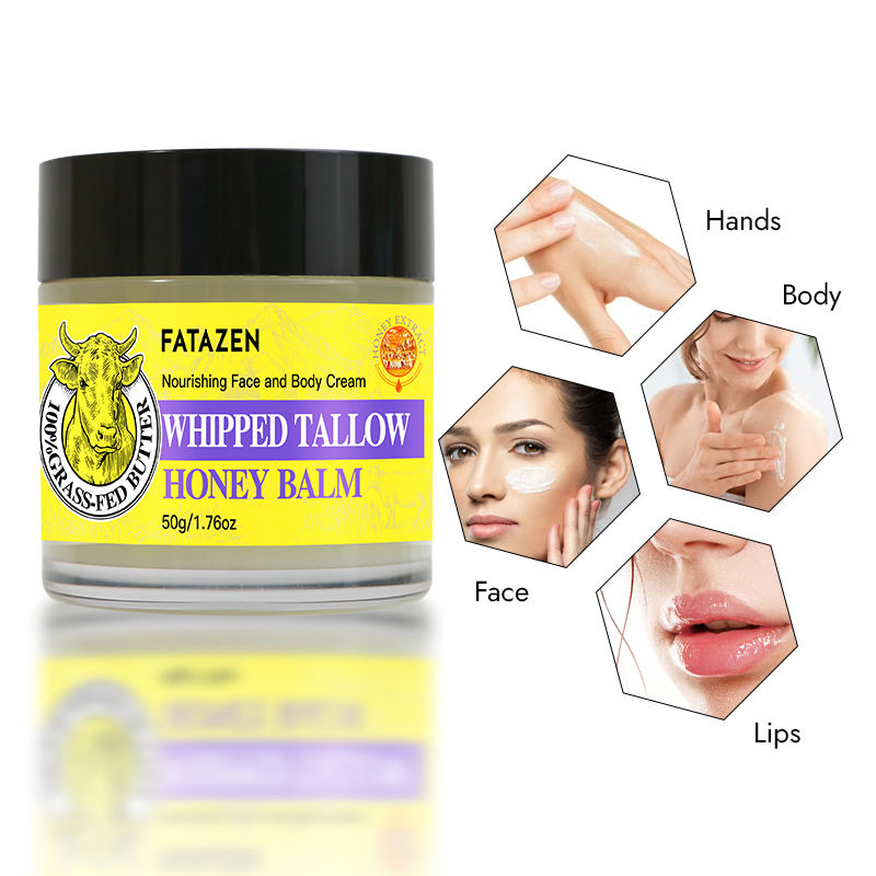 Wholesale Best Price Skincare Balm Grass Fed Beef Tallow Cream Natural Beef Tallow Honey Balm Moisturize Skin Care Product