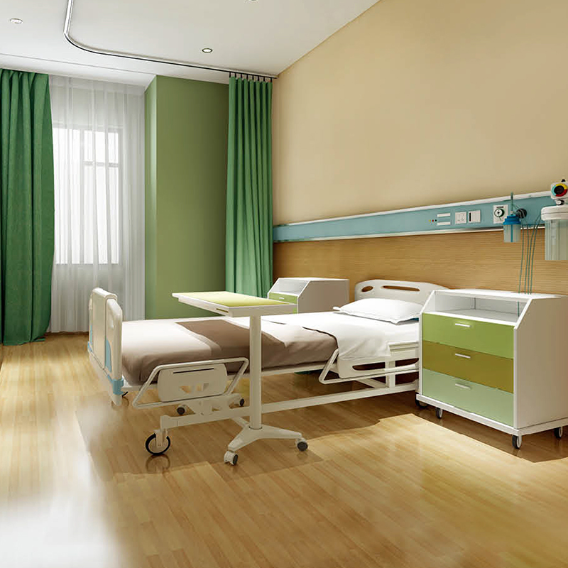 Medical Care Furniture One-Stop Engineering Service Folding Manual Bed Nursing Hospital Beds Patient Medical Bed