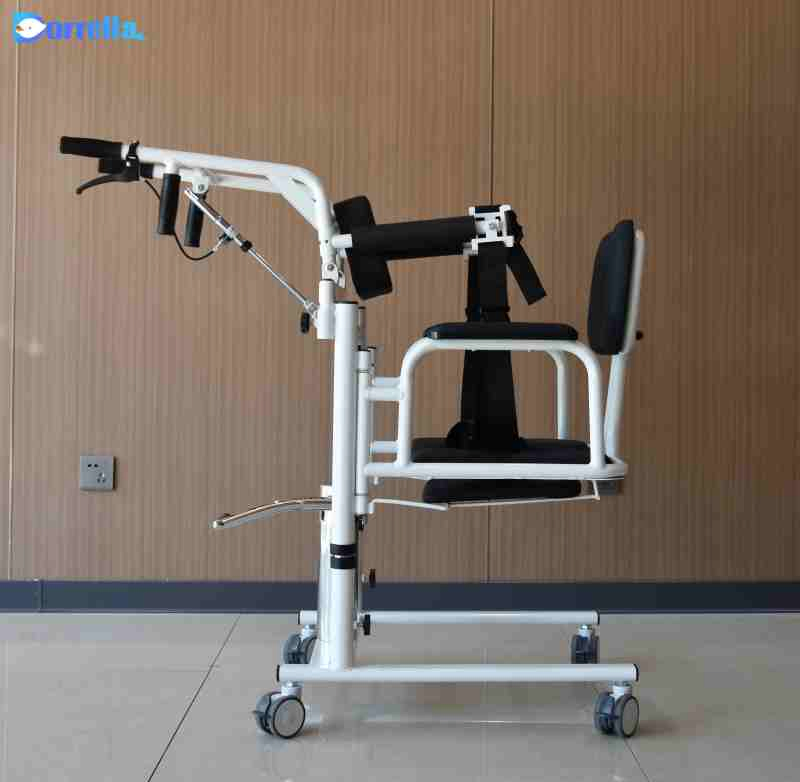 Medical Patient Hydraulic Transfer Lift Chair Machine Multi-Function Nursing Elderly Toilet Bathing Chair Elderly Auxiliary