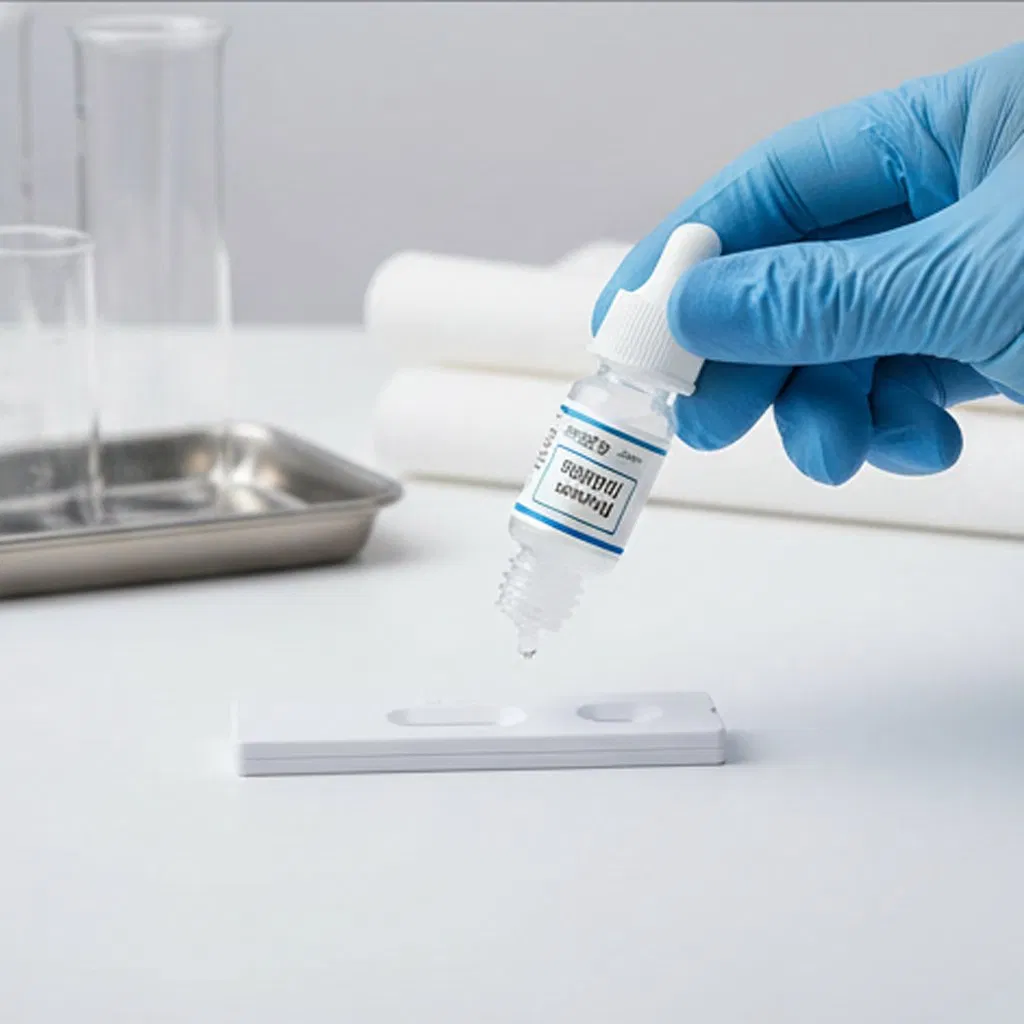 Disposable Medical Supplies Rapid Test Kit Empty Cassette Without Strip