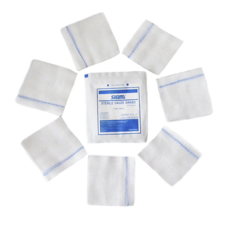 Disposable Cotton Surgical Absorbent Gauze Swab with X-ray Medical Supply