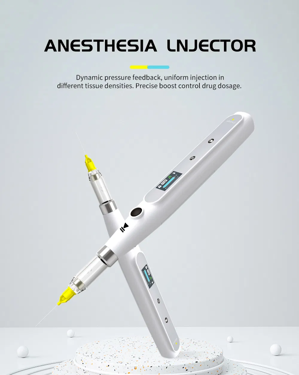 Oral anesthesia injector view 1