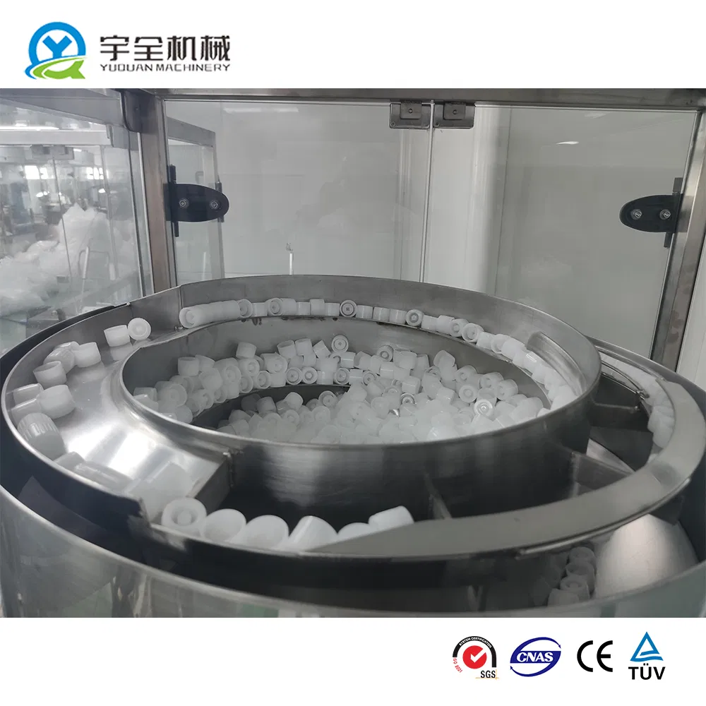 Fully Automatic Double Heads Reagent Bottle Filling Capping Equipment Liquid Filler