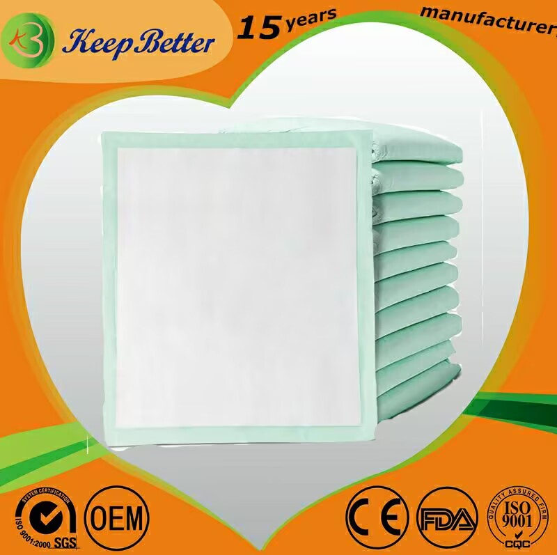2023 New Products Safe in Disposable Medical Hospital Free Sample Senior Nursing Pad Manufacturer