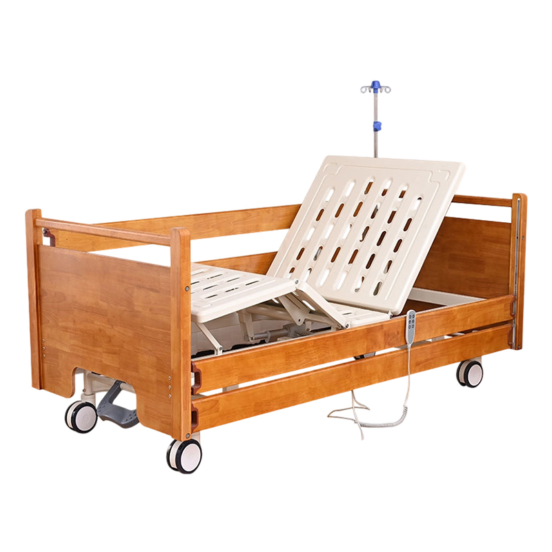 Medical Nursing Bed Wooden Multifunctional Nursing Bed
