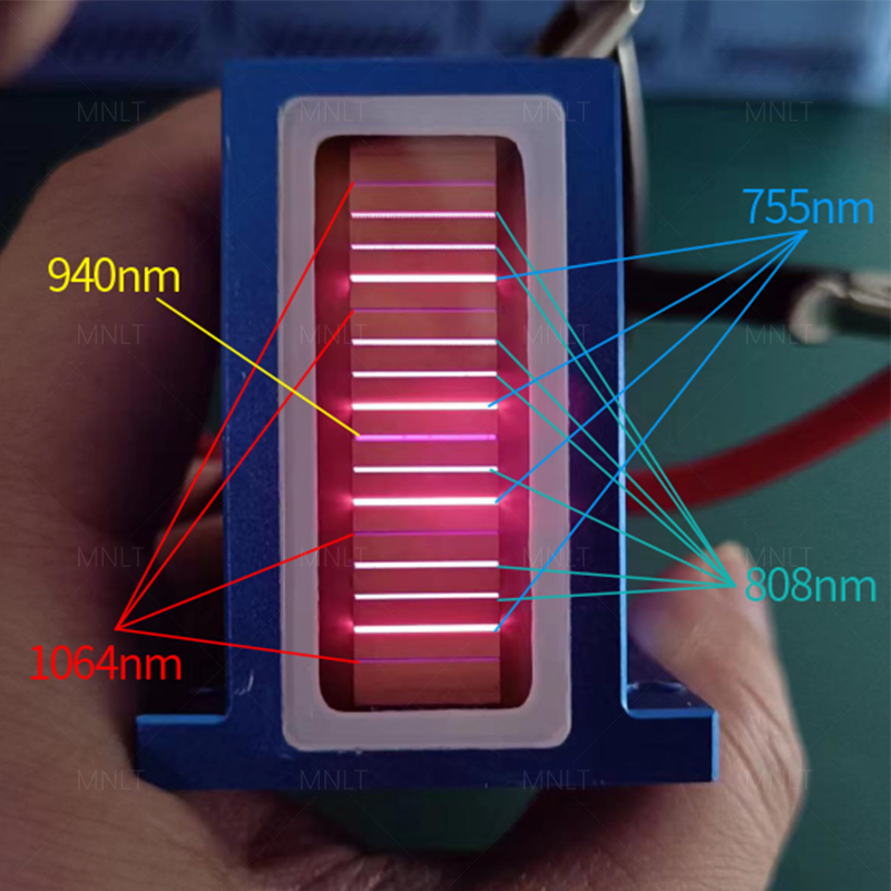 Professional Salon Beauty Equipment with 4-Wavelength Diode Laser for Permanent Hair Removal Using 755nm 808nm 940nm 1064nm Technology and Titanium Ice Cooling