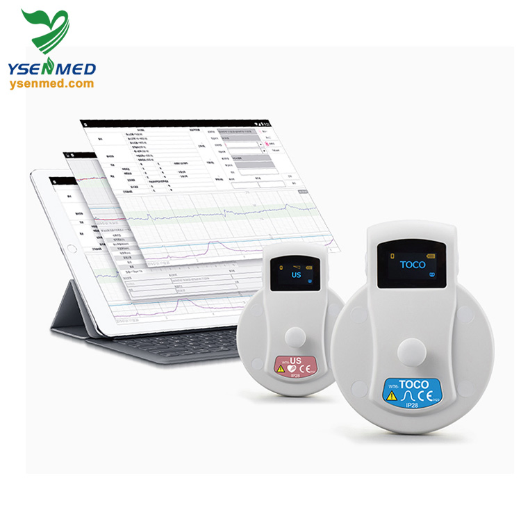 Fts-6 Medical Baby Heartbeat Ctg Monitor Fetal Doppler Mobile Central Monitoring System
