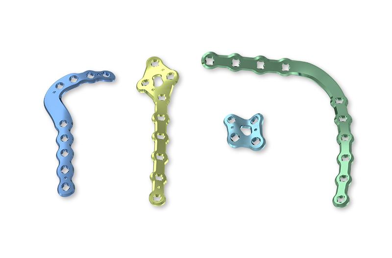 Bone Plate System Trauma Implant Titanium Medical Implant, Orthopedic Implants