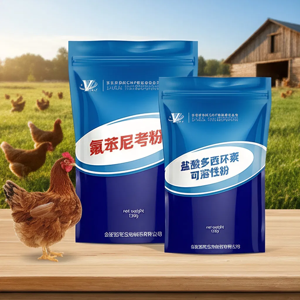 Bai Yan Xiao Dual-Ingredient Poultry Disease Control - Combats Bacterial-Viral Co-Infections