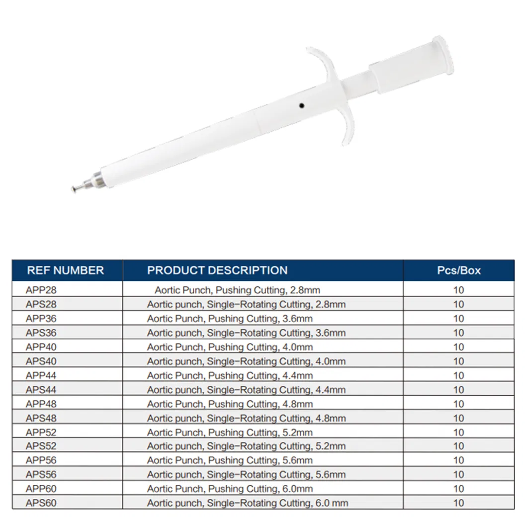 Product Specification Table