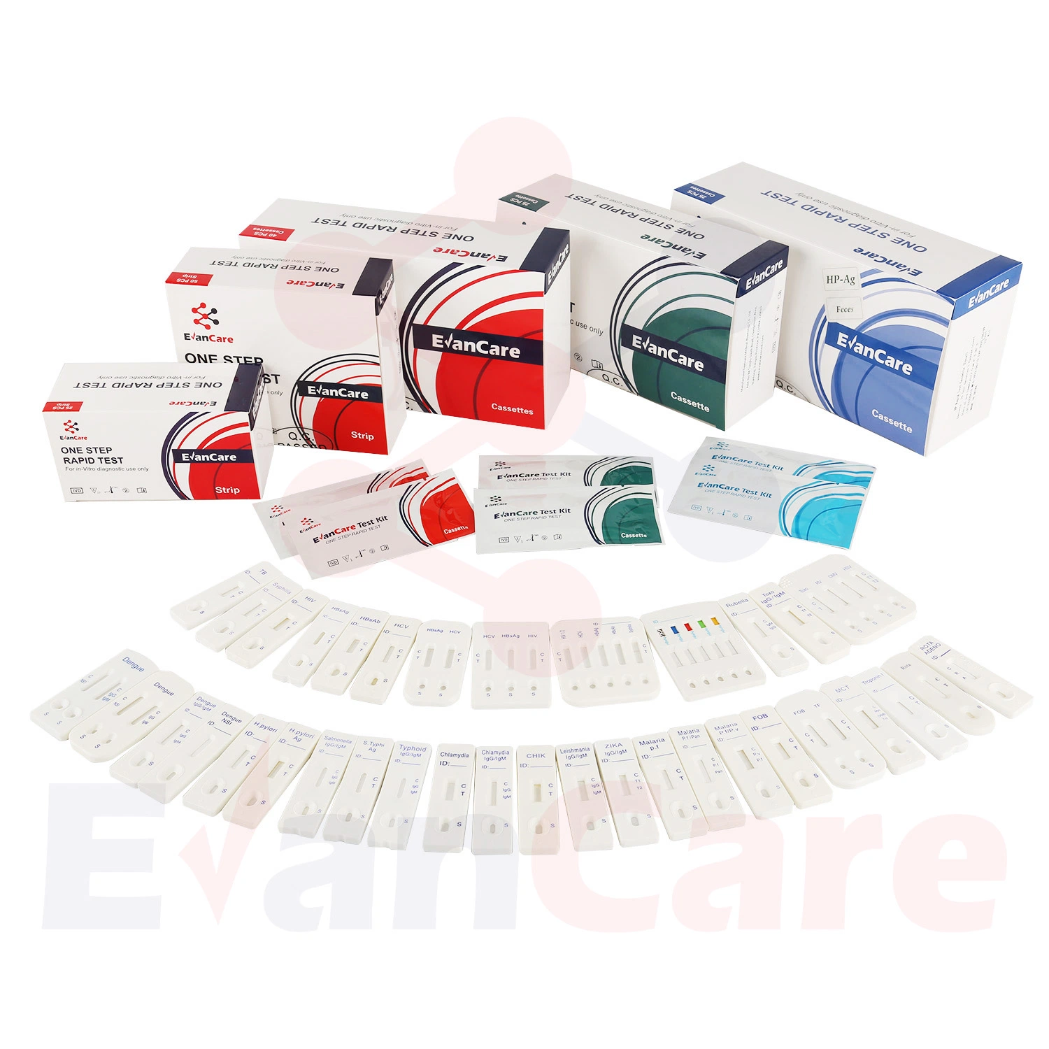 Evancare in Vitro Diagnostic Test Kit Hbsag, Hbeag, HBsAb, Hbeab, Hbcab Test Kit Test with Wholesale Price