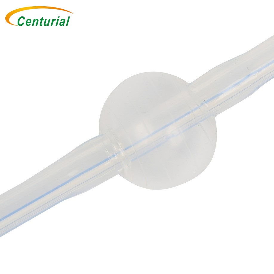Hospital Disposable Sterile EOS Disinfecting Type 6fr to 24fr Double Cavity Silicone Catheter